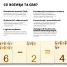 Lemur wooden cards for learning mathematics