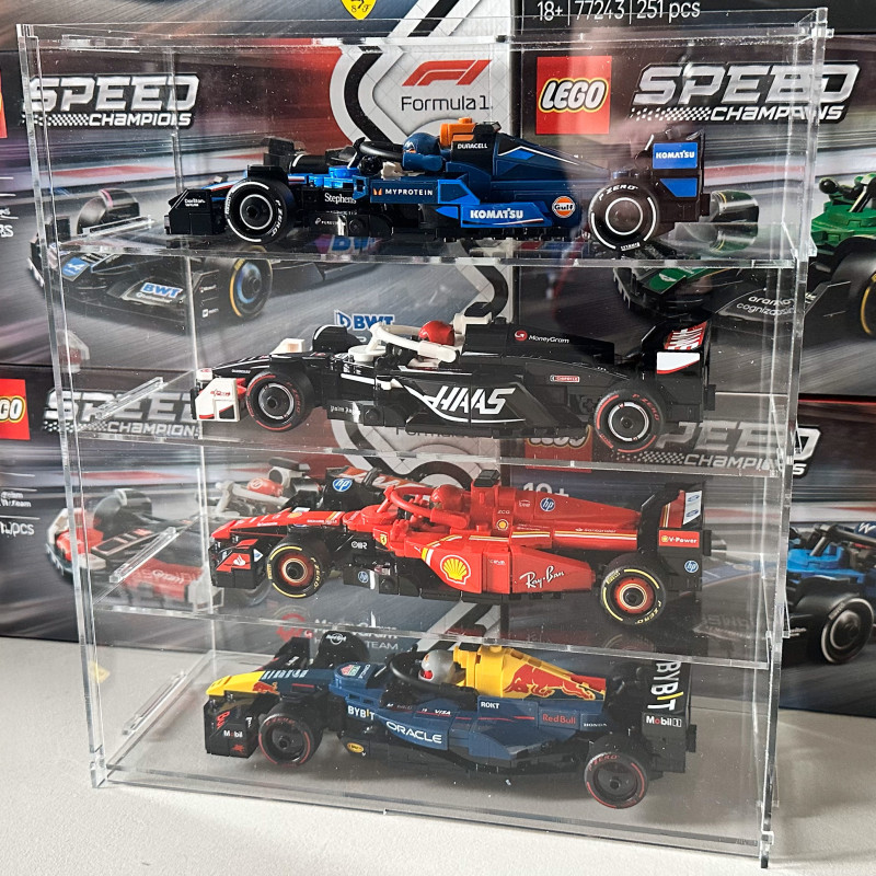 Gablotka na modele LEGO Speed Champios F1