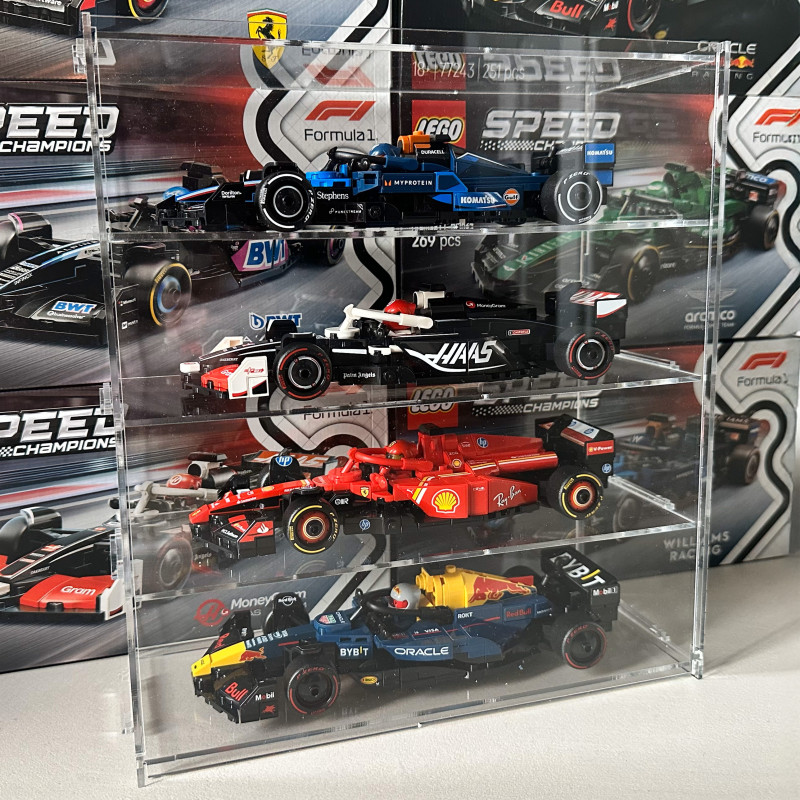 Gablotka na modele LEGO Speed Champios F1